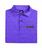 Lisle space dyed self collar violet